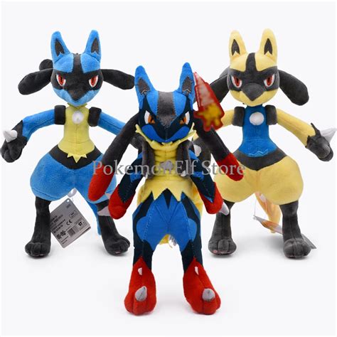 shiny mega lucario plush.